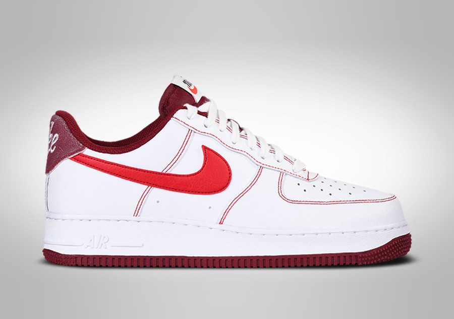 team red air force ones