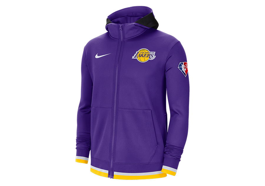 Nike Los Angeles Lakers Showtime Dri-FIT NBA Full-Zip Hoodie