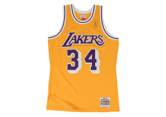 MITCHELL & NESS NBA SWINGMAN JERSEY LOS ANGELES LAKERS - SHAQUILLE ONEAL #34