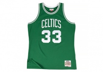 MITCHELL & NESS NBA SWINGMAN JERSEY BOSTON CELTICS - LARRY BIRD #33