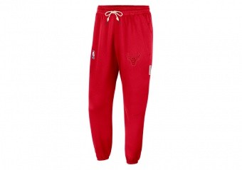 NIKE NBA CHICAGO BULLS DRI-FIT STANDARD ISSUE PANTS UNIVERSITY RED