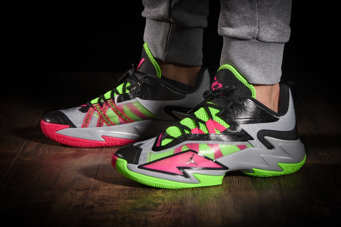 NIKE AIR JORDAN WESTBROOK ONE TAKE 3 NEON MULTICOLOR for 95.00 kicksmaniac
