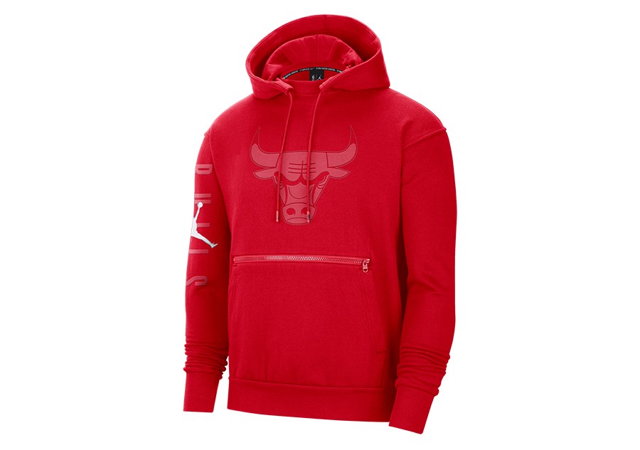 Nike NBA Chicago Bulls Showtime Track Pants - University Red