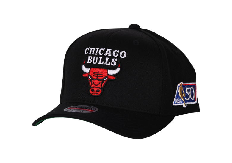 MITCHELL & NESS - 50TH ANNIVERSARY PATCH CHICAGO BULLS