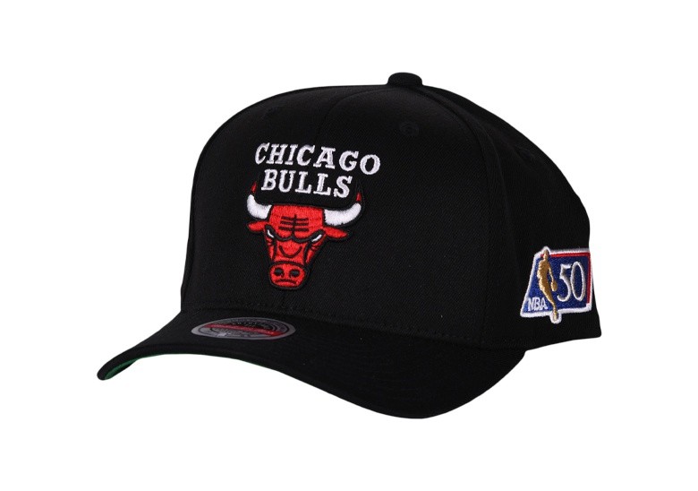 MITCHELL & NESS - 50TH ANNIVERSARY PATCH CHICAGO BULLS