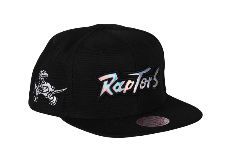 MITCHELL & NESS IRIDESCENT WORDMARK SNAPBACK HWC TORONTO RAPTORS