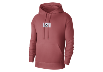 NIKE AIR JORDAN ESSENTIALS STATEMENT FLEECE HOODIE CANYON RUST