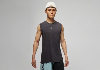 NIKE AIR JORDAN DRI-FIT SPORT SLEEVELEES TOP BLACK