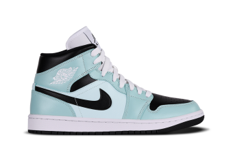 NIKE AIR JORDAN 1 RETRO MID AQUA BLUE TINT