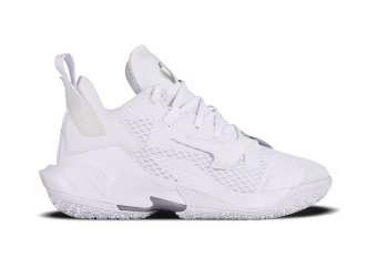 NIKE AIR JORDAN WHY NOT ZER0.4 GS TRIPLE WHITE R.WESTBROOK