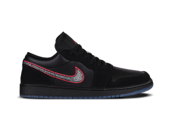 NIKE AIR JORDAN 1 RETRO LOW SE BLACK RED ORBIT