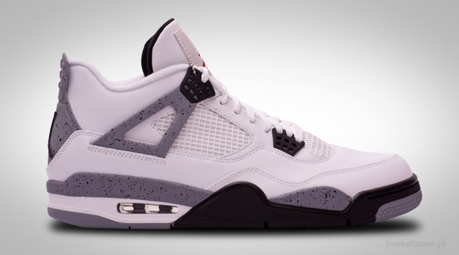 NIKE AIR JORDAN 4 IV RETRO WHITE BLACK