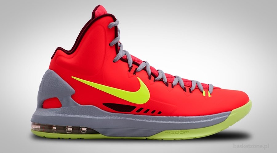 NIKE ZOOM KD V BRIGHT CRIMSON VOLT KEVIN DURANT