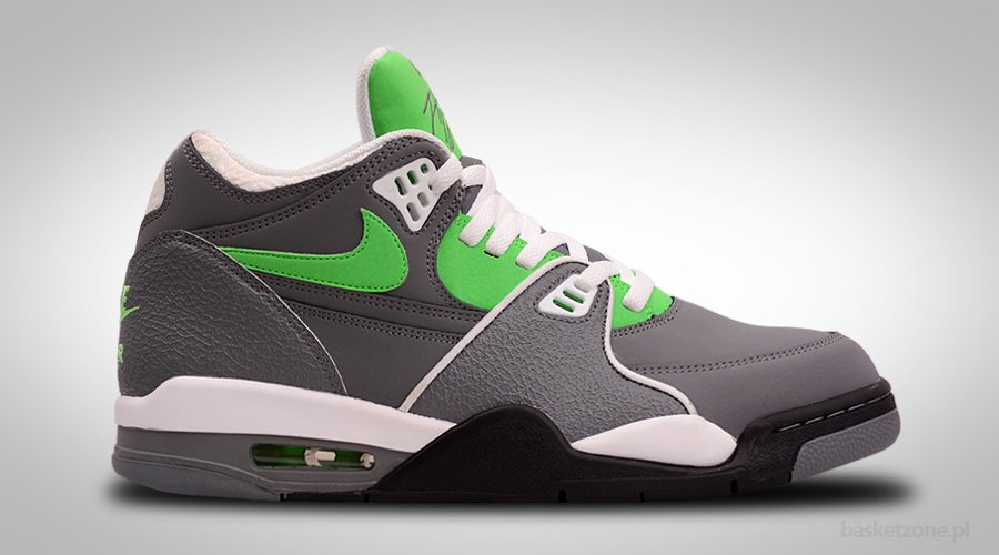 green nike flight