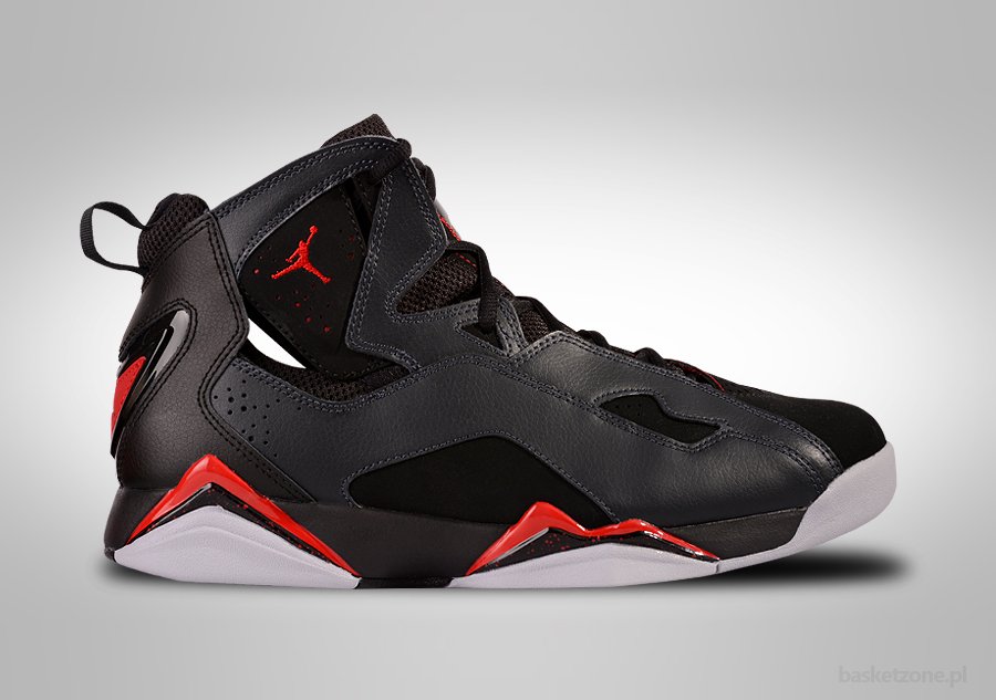 jordan flight red black and white