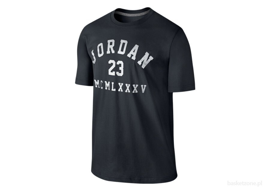 NIKE AIR JORDAN 23 MCMLXXXV TEE BLACK