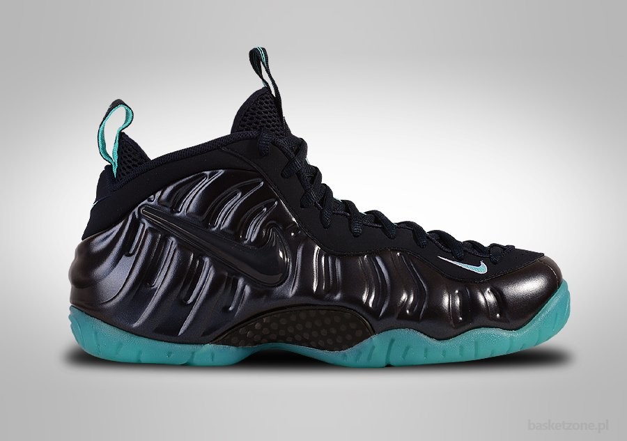 NIKE AIR FOAMPOSITE PRO OBSIDIAN LIGHT AQUA PENNY HARDAWAY