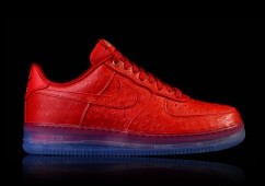 NIKE AIR FORCE 1 COMFORT LUX LOW RED OSTRICH