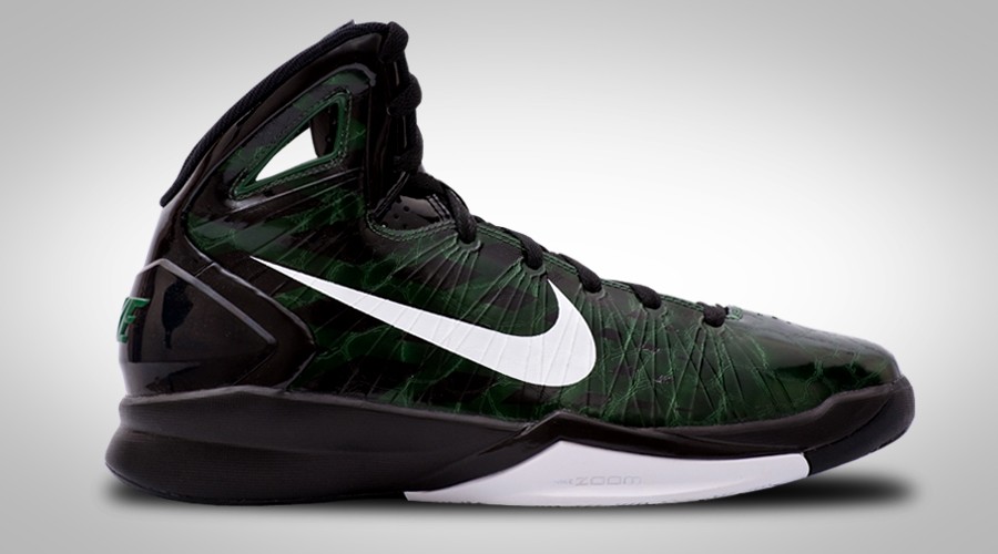 NIKE ZOOM HYPERDUNK 2010 GREEN NIGHTMARE FLYWIRE 